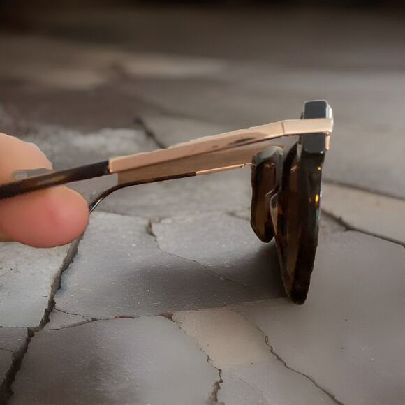 TOM FORD DASHA FT0822 52F Sunglasses Havana Frame‎ Brown Polarized Lens In Case - Picture 6 of 10